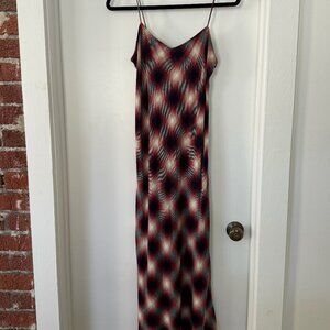 Pistola Denim Mari Plaid Flannel Midi Dress